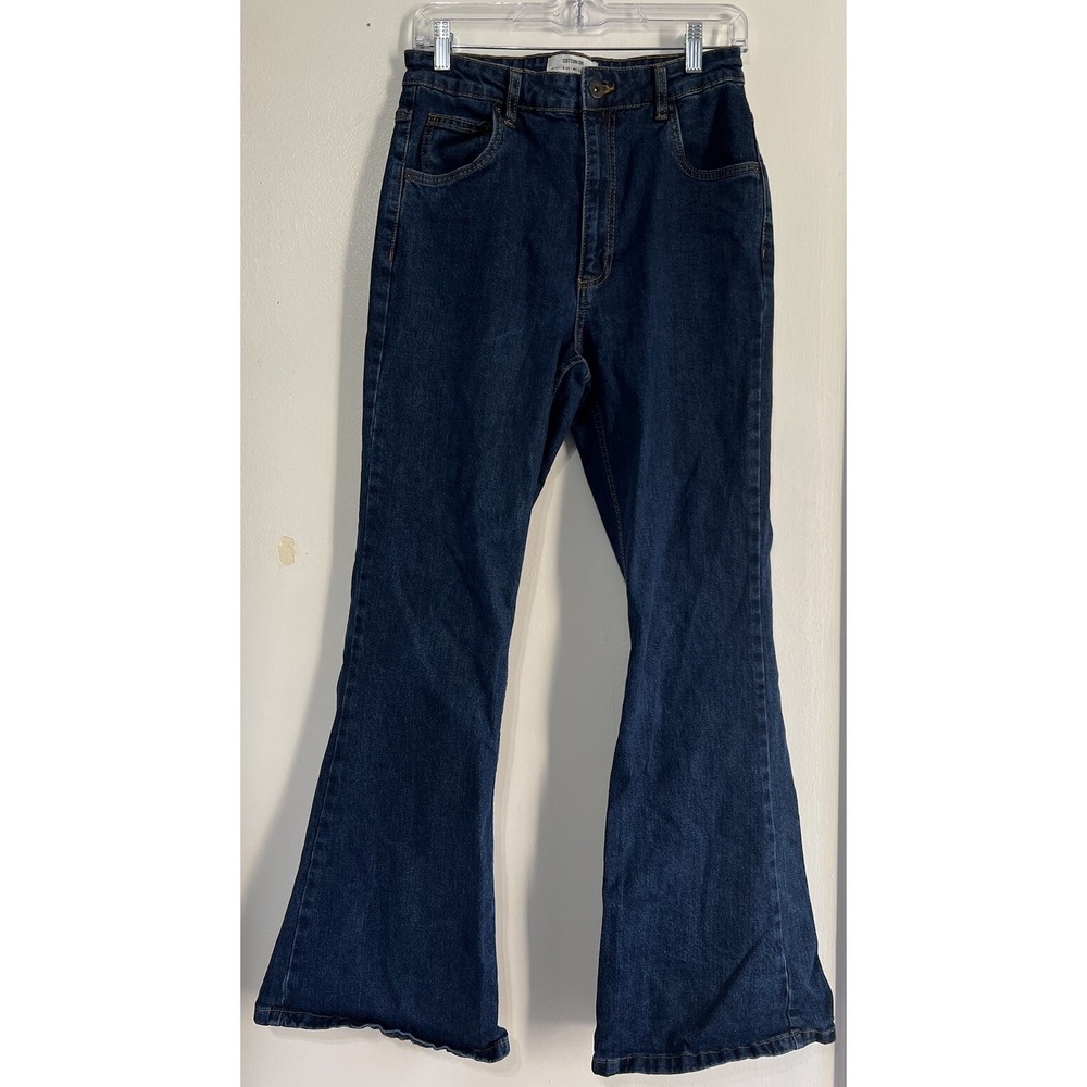 COTTON:ON Original Flare Jean Women's Size 8 Dark Wash Y2K Vtg Style Bellbottoms
